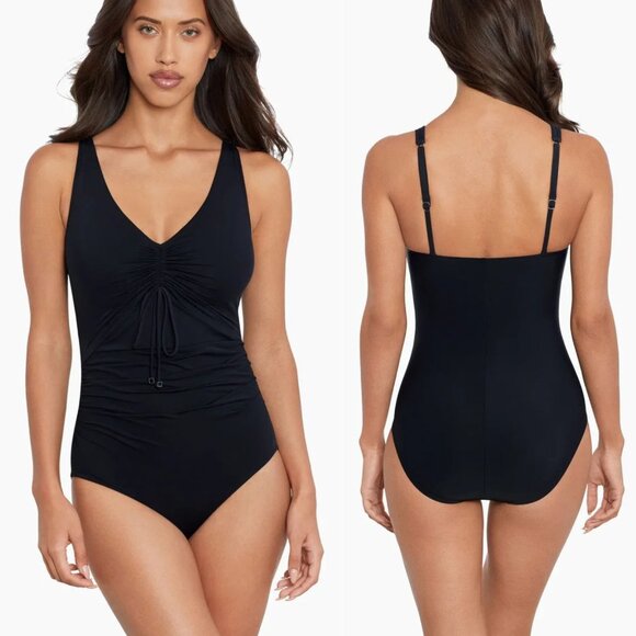 New! Magicsuit Black Morningstar One Piece Swimsuit 20563 - Picture 1 of 12